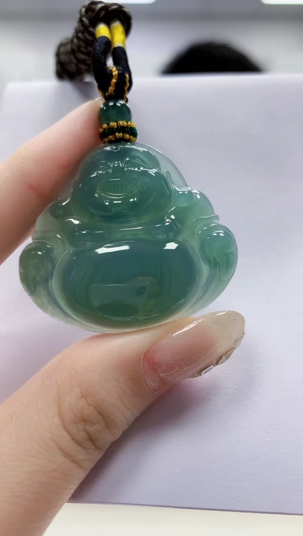 未镶嵌定制翡翠5028jw-毛货挂件16