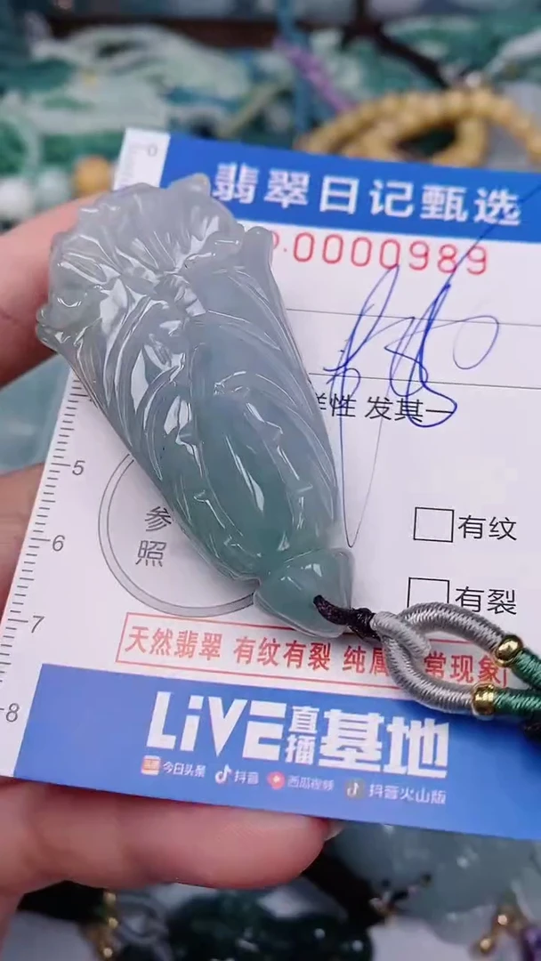 【闪购商品】翡翠颈饰未镶嵌00000989