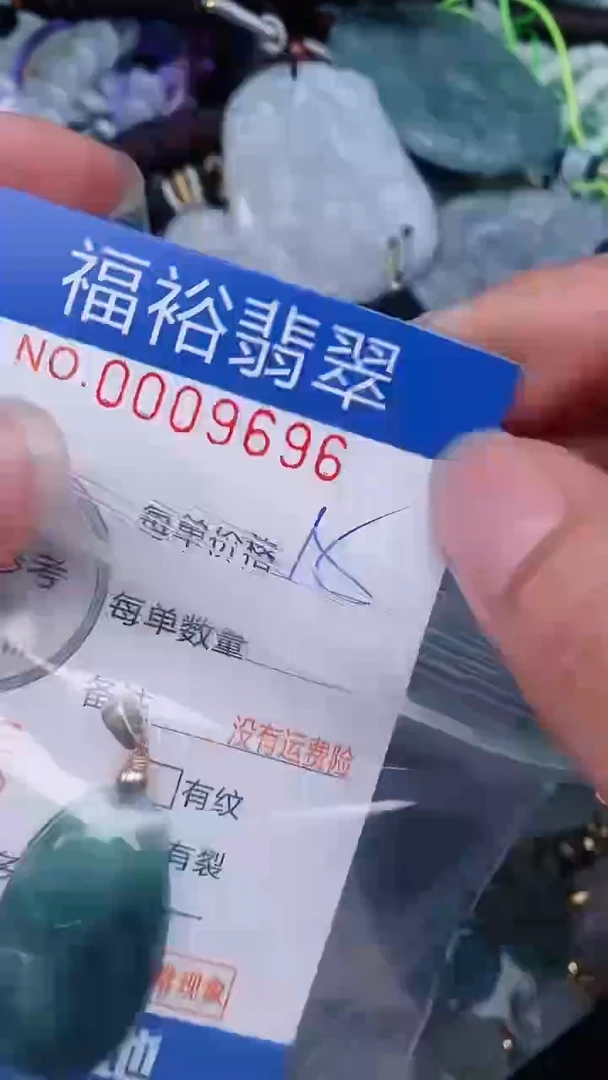 翡翠未镶嵌颈饰...0009696