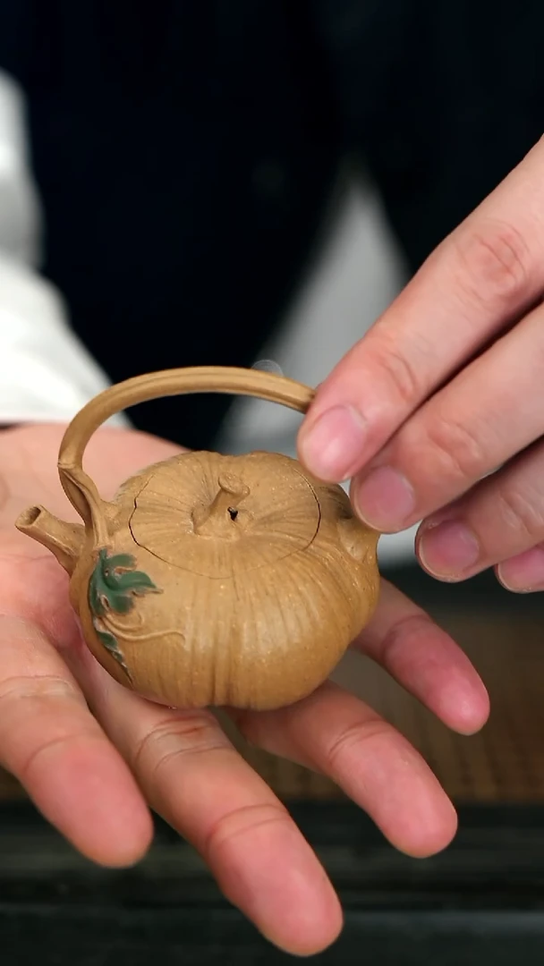 【闪购商品】紫砂茶壶51提梁南瓜 小