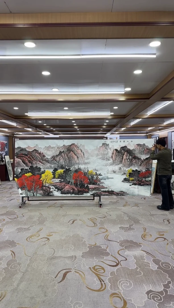 【闪购商品】绘画xc邵明义-大丈二-国画