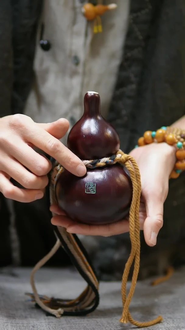 【闪购商品】61（福禄 ）天然葫芦（大漆款）