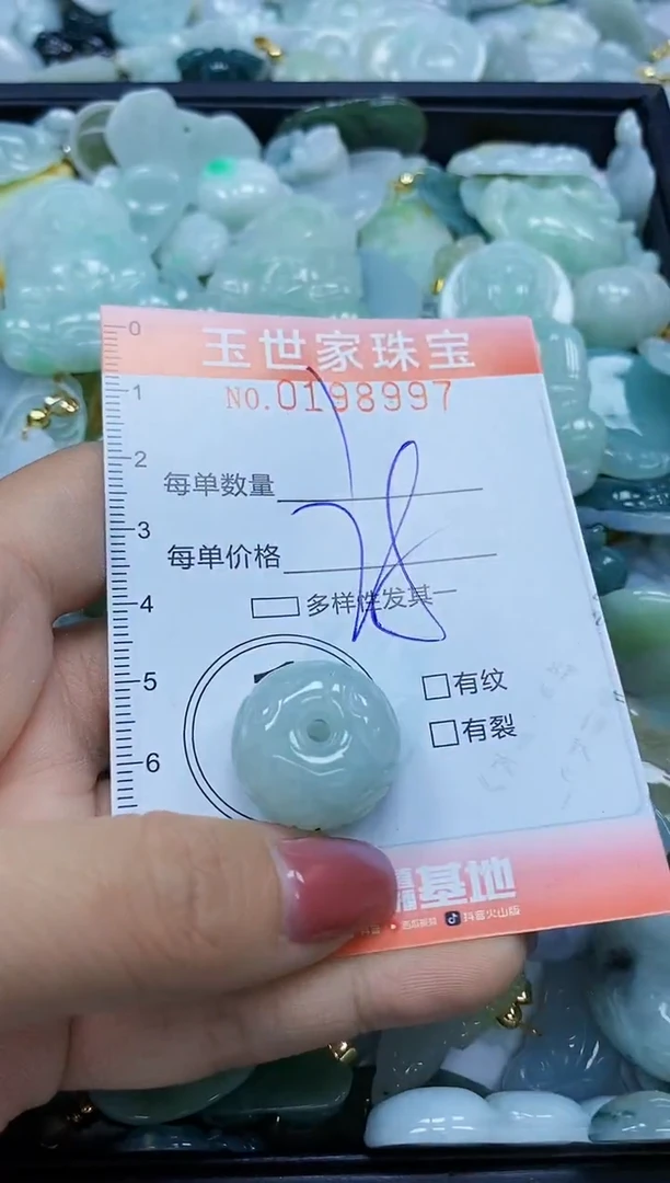 【闪购商品】翡翠颈饰未镶嵌闪购0198997