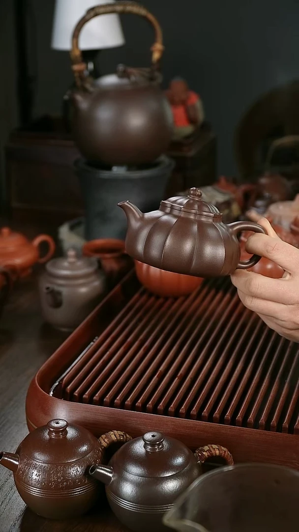 紫砂茶壶爱****喵半月文革泥