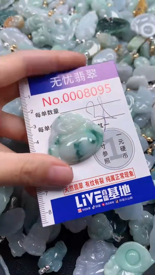 颈饰未镶嵌翡翠8095