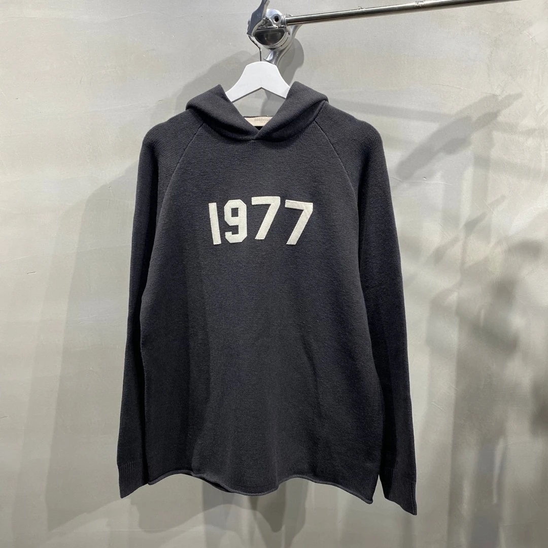 【1977连帽毛衣】连帽敞口下摆毛衣 独家原厂直销