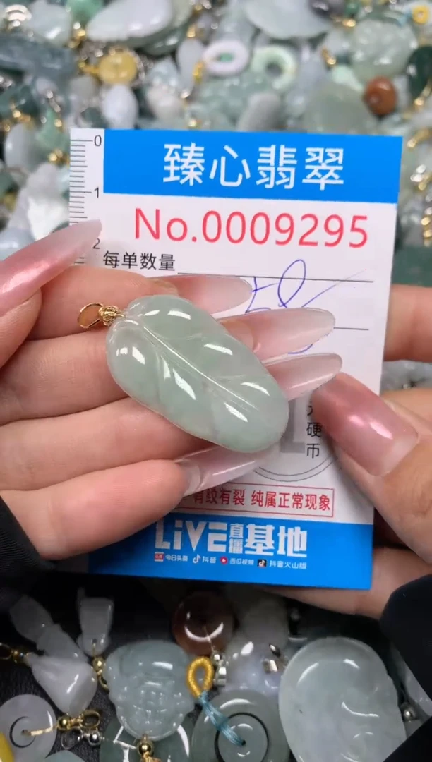 【闪购商品】翡翠颈饰未镶嵌含绳0009295