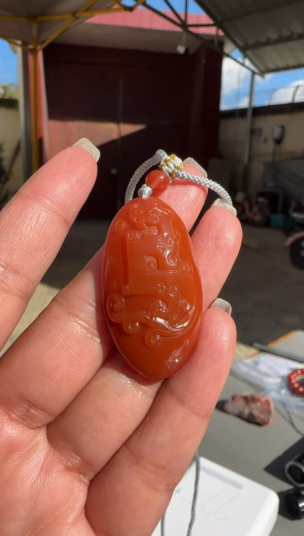 未镶嵌配饰南红玛瑙小*椒原矿无优化仿古龙18号W