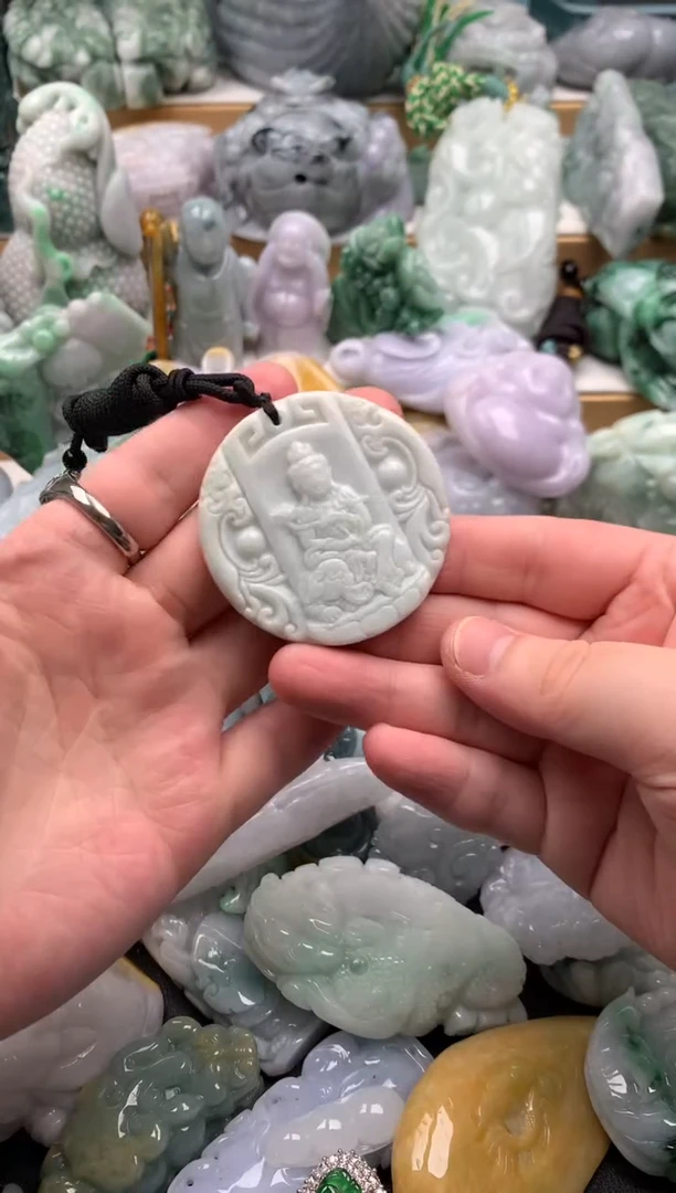 吊坠(不含链)未镶嵌翡翠1