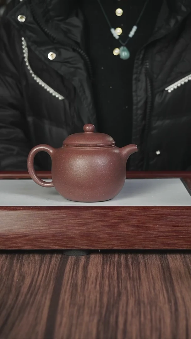 【闪购商品】紫砂茶壶千禧紫泥 匏尊