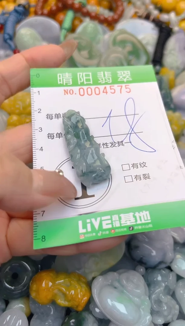 颈饰未镶嵌翡翠闪购0004575