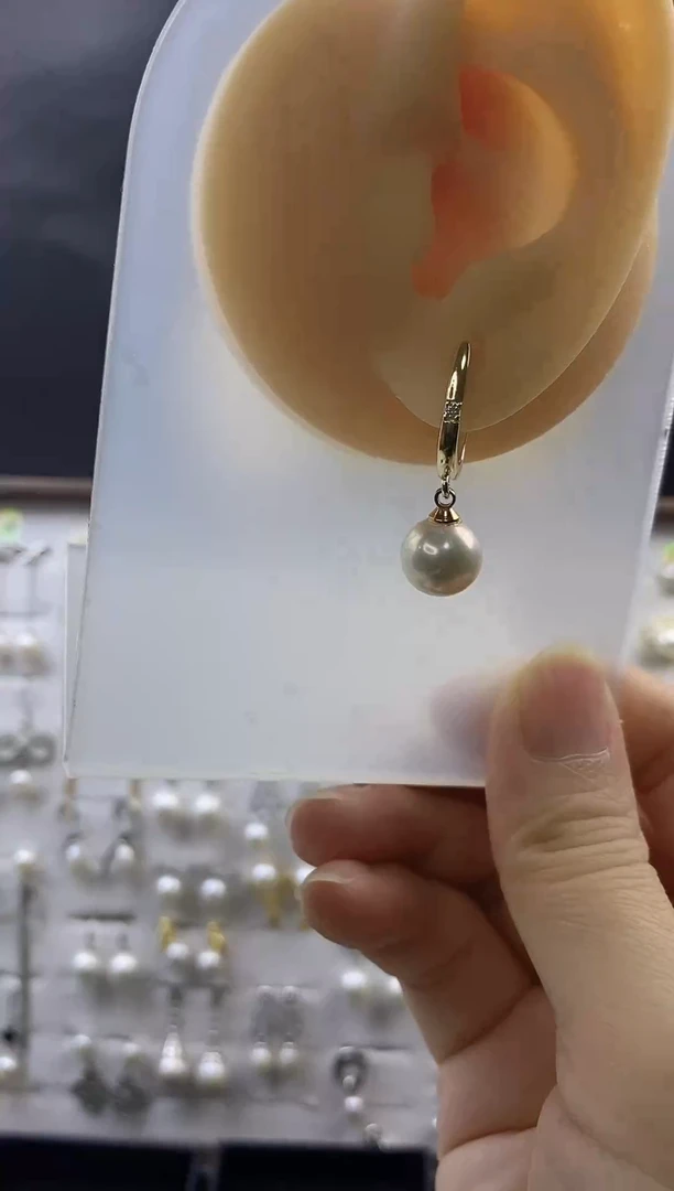 合金耳饰淡水珍珠69