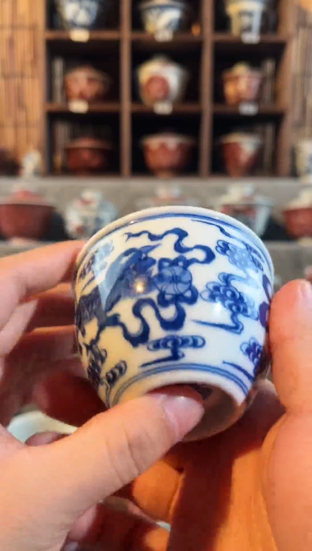 【闪购商品】天禄言瓷狮子缸杯