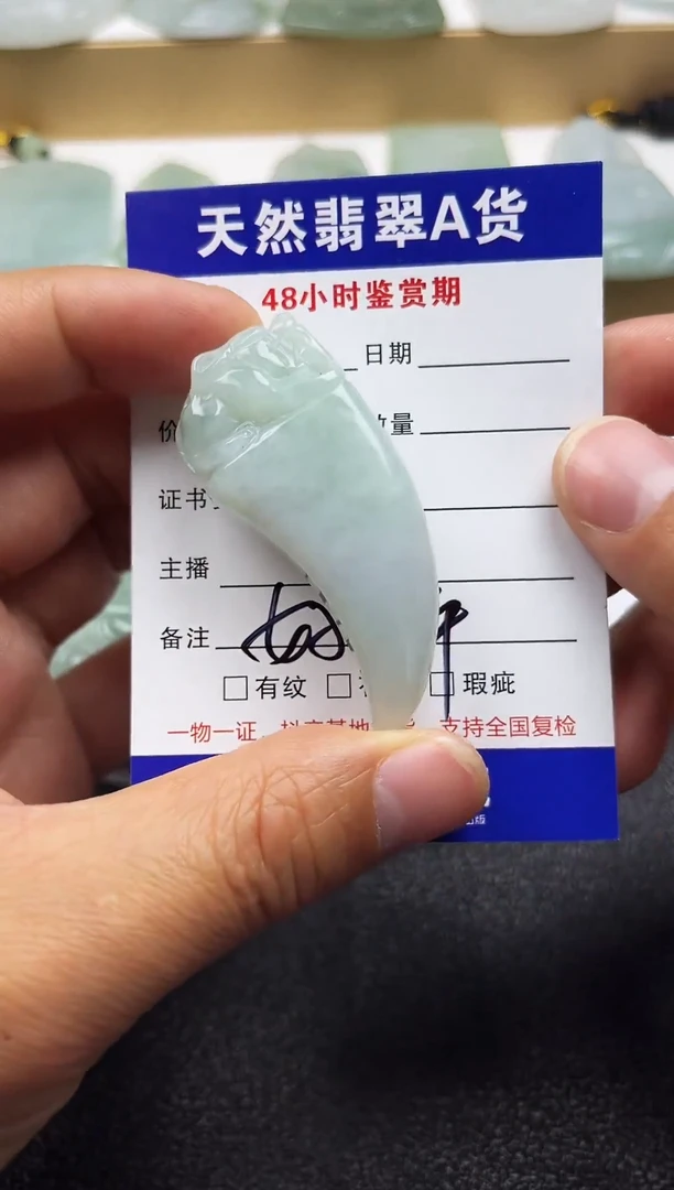 颈饰未镶嵌翡翠