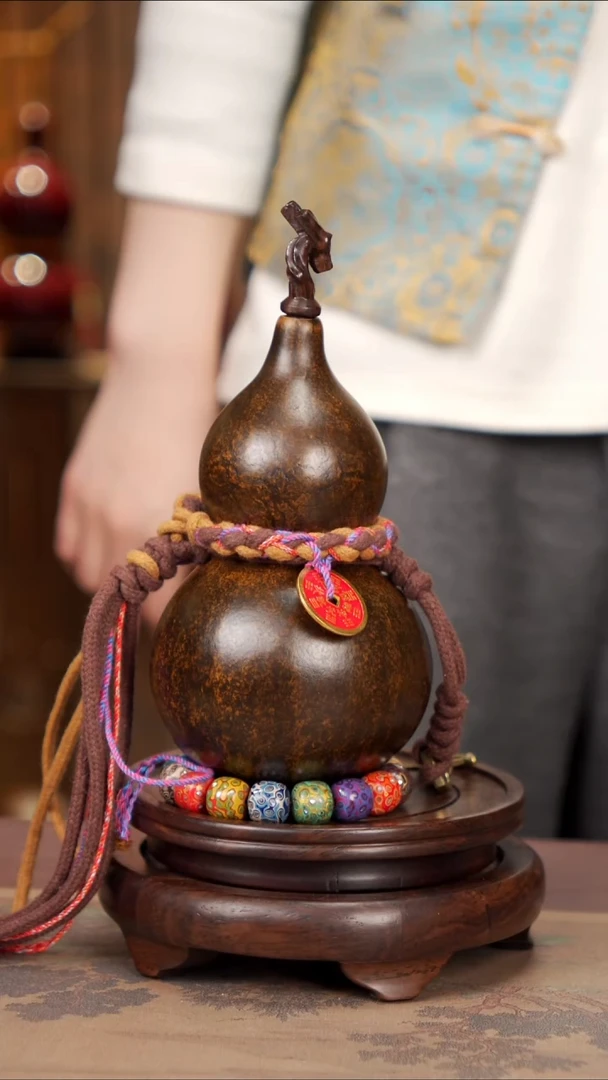 【闪购商品】26易林大漆酒葫芦----138