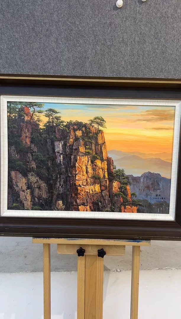 油画梁朝水-40X60(2.16平尺）-油画作品