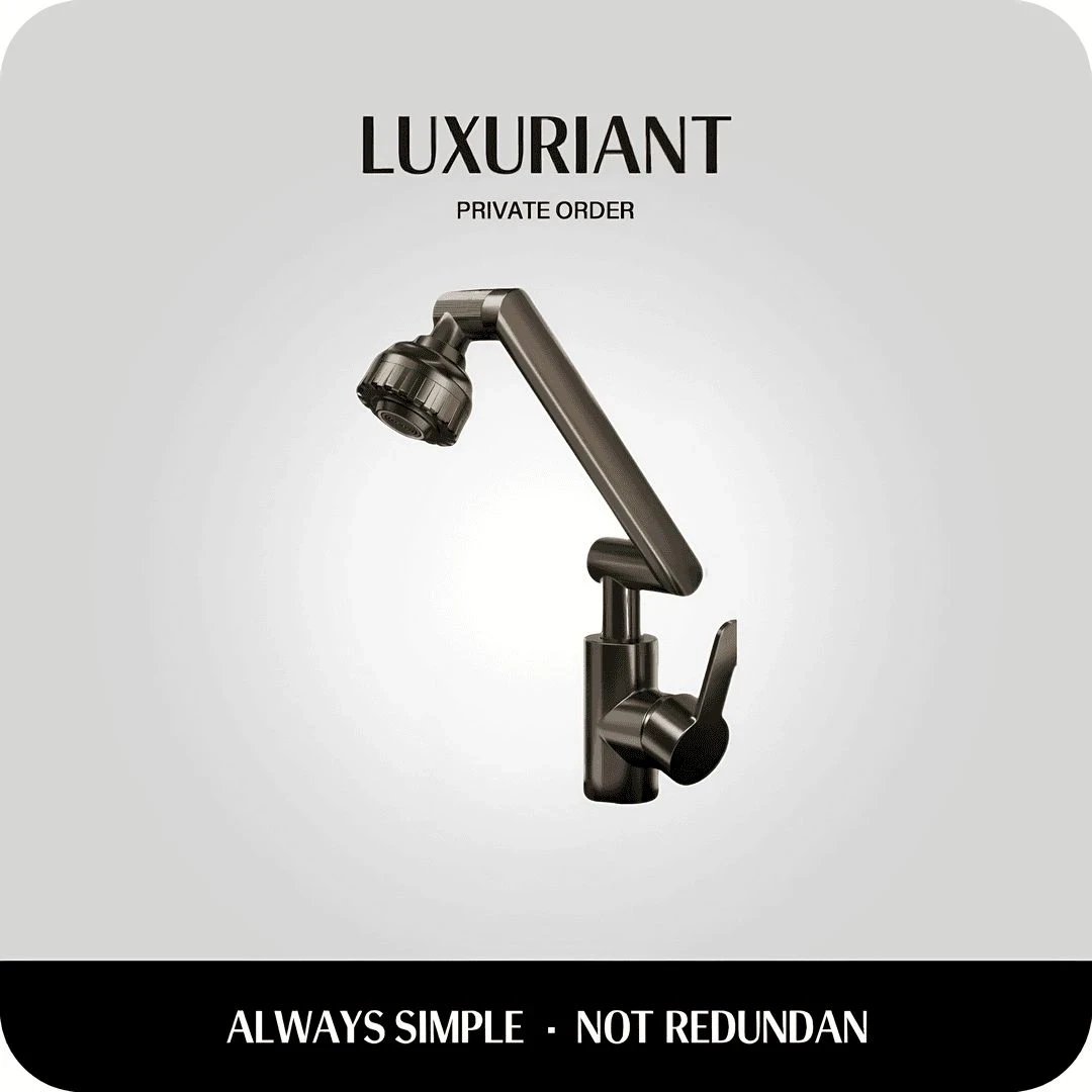 机械臂水龙头多功能家用浴室柜洗脸盆冷热厨房水龙头