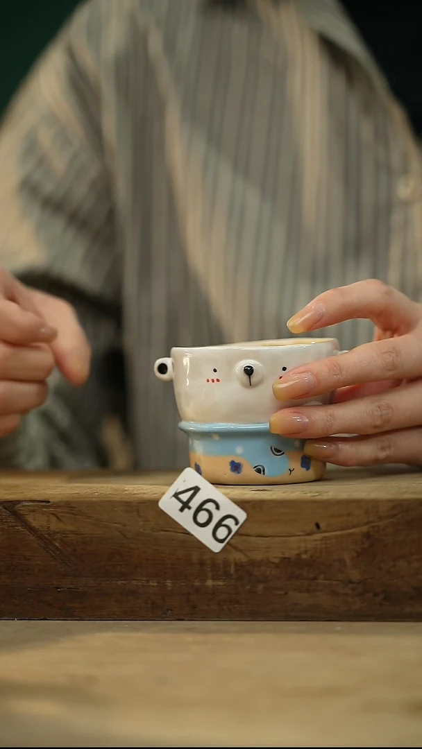 【闪购商品】瓷片手绘·杯/设计师 xudu 款