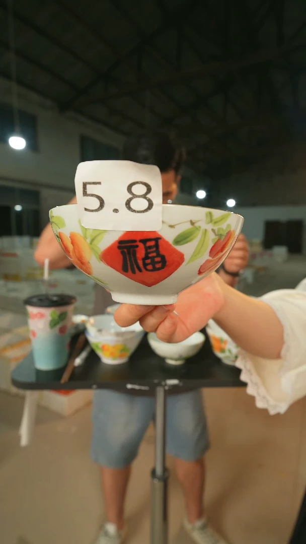 陶瓷景德镇高温釉下手绘陶瓷