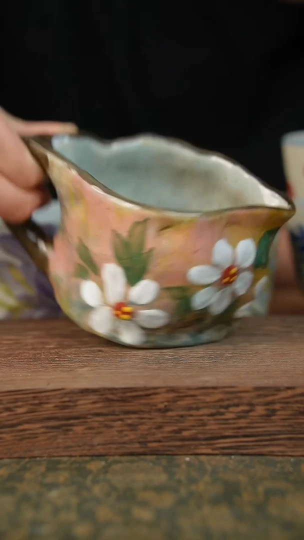 摆件泥垚手作 景德镇手工手绘器物