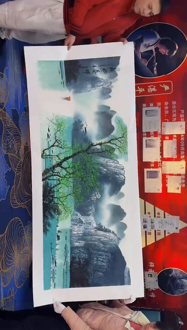 【闪购商品】国画手绘国画山水花鸟作品