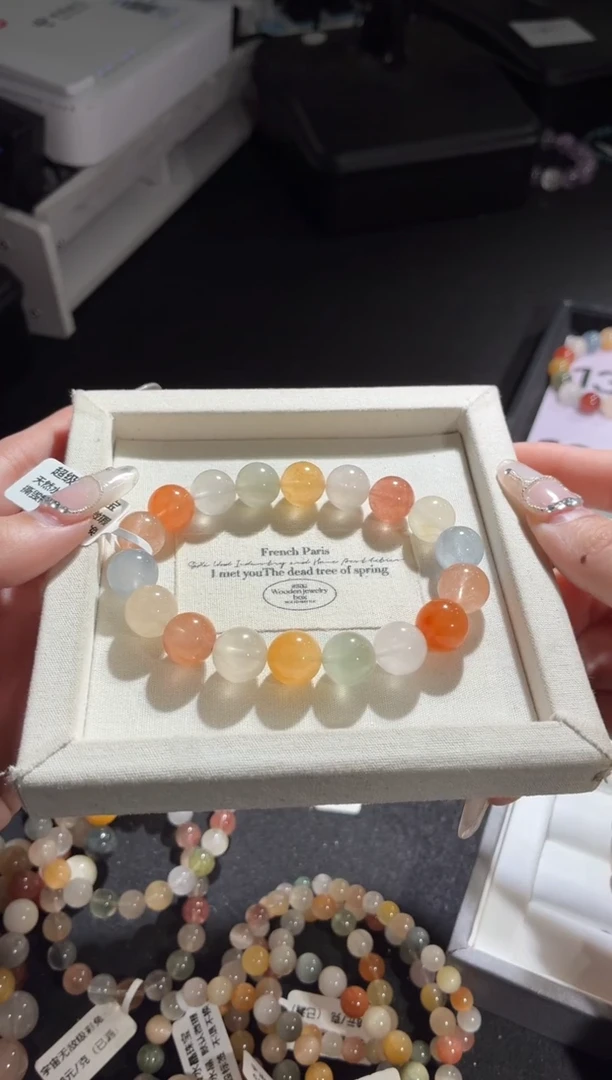 未镶嵌手链水晶135号多样性发一T  11+