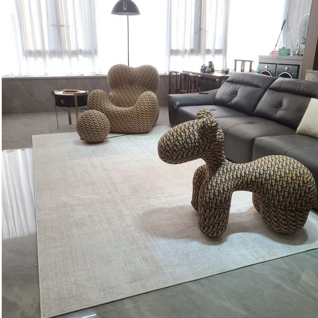【全新加厚】工厂补贴粉丝福利客厅地毯防水可擦洗大面积简约地毯垫