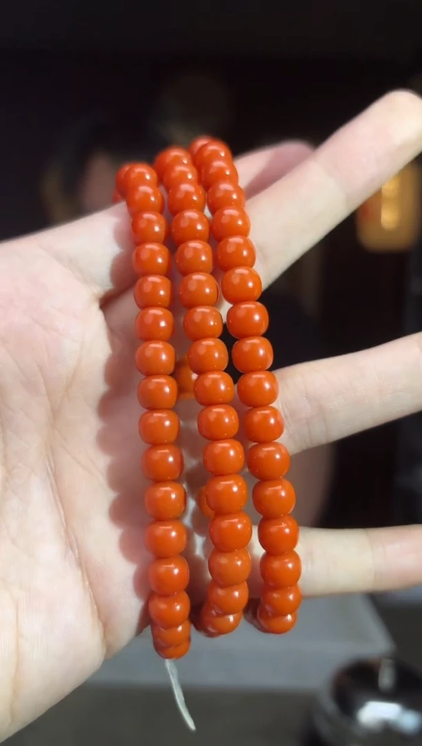 颈饰未镶嵌南红玛瑙?***梦c76