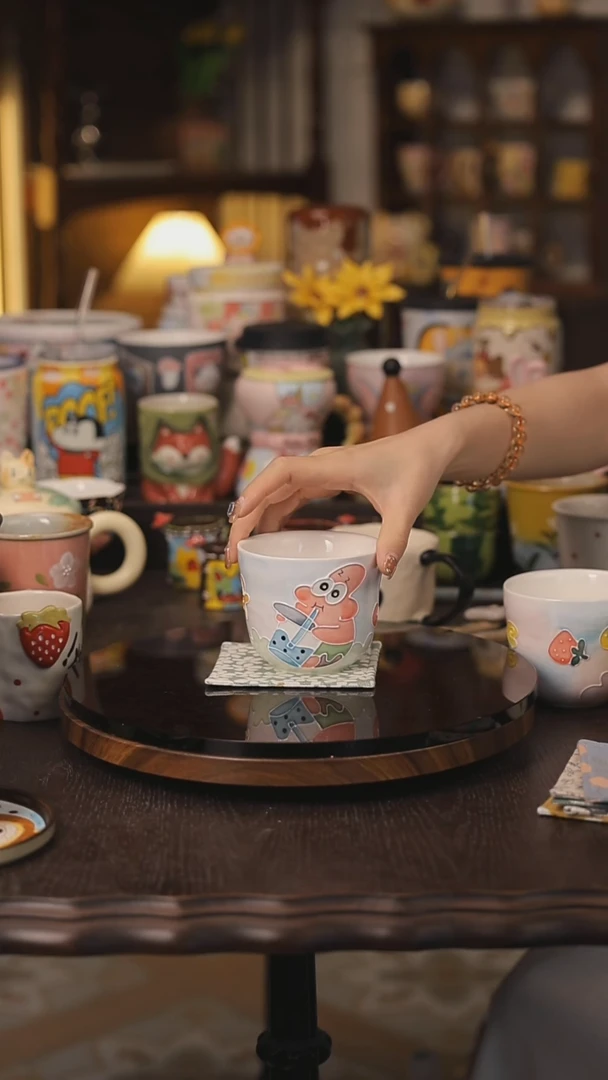 景德镇釉下彩绘设计师款式陶瓷