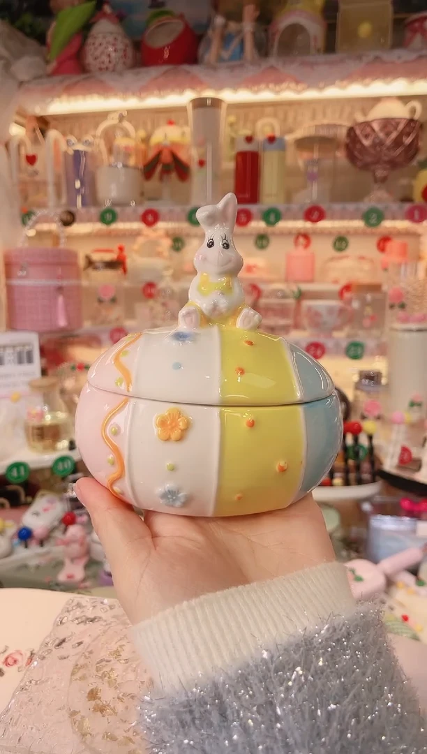 【闪购商品】摆件兔子首饰盒品质好，发货快，放心拍