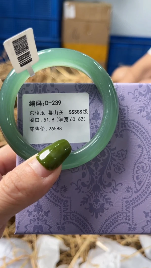 石英质玉手镯未镶嵌D239