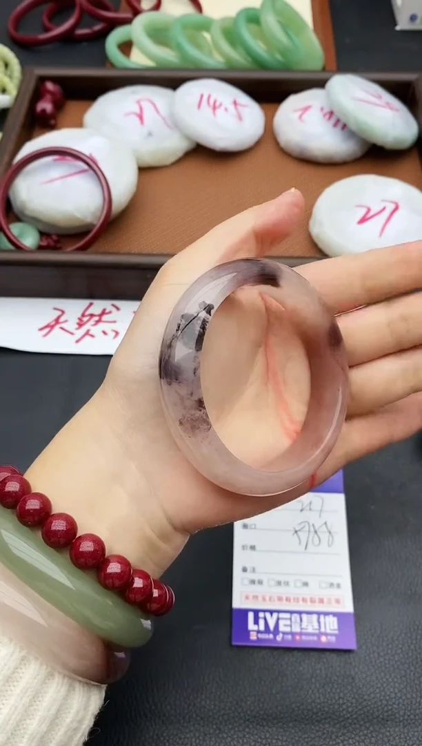 未镶嵌手镯石英质玉217+58/59