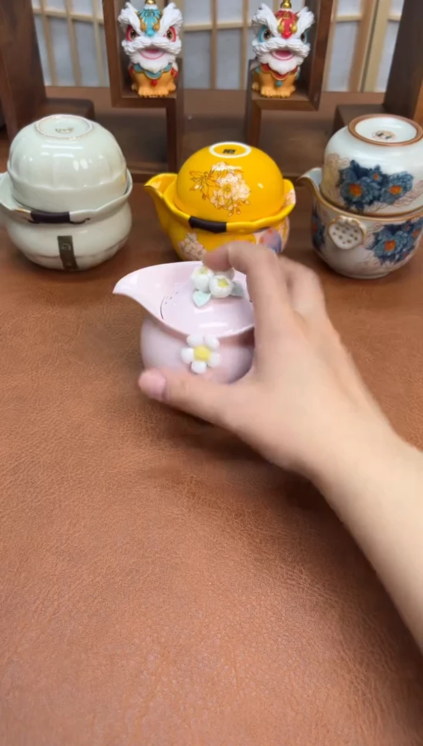 夏日旅行茶具真好看