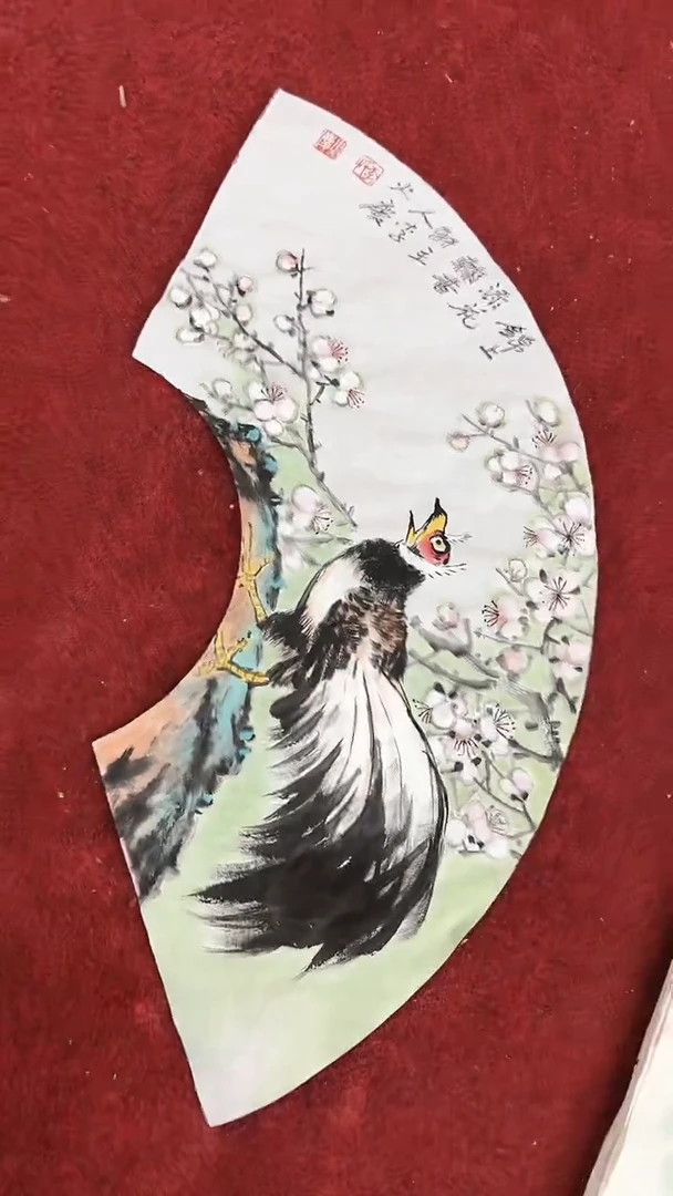 国画李火庆/国画/花鸟