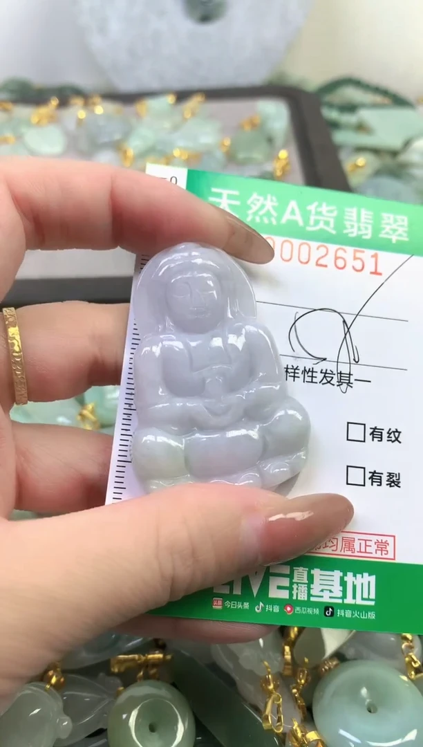 颈饰未镶嵌翡翠天然A货翡翠