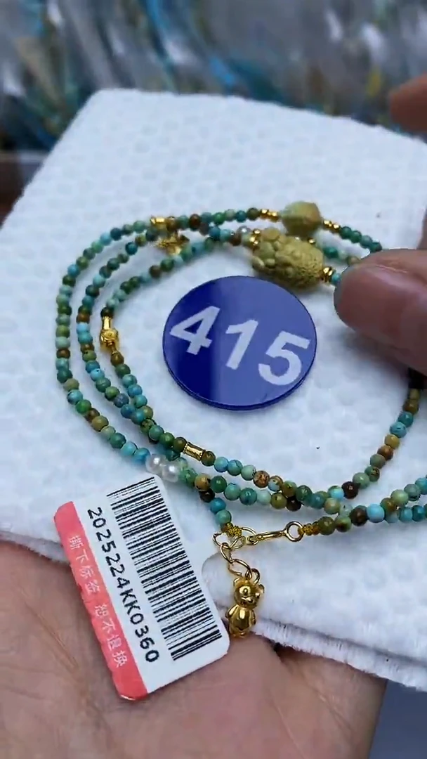 【闪购商品】绿松石项链未镶嵌415