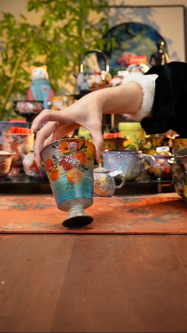 瓷片景德镇手工手绘774