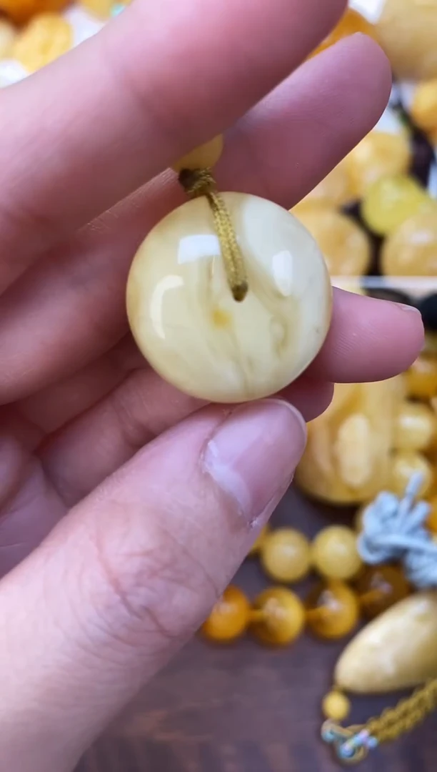 裸石琥珀未镶嵌天然琥珀蜜蜡