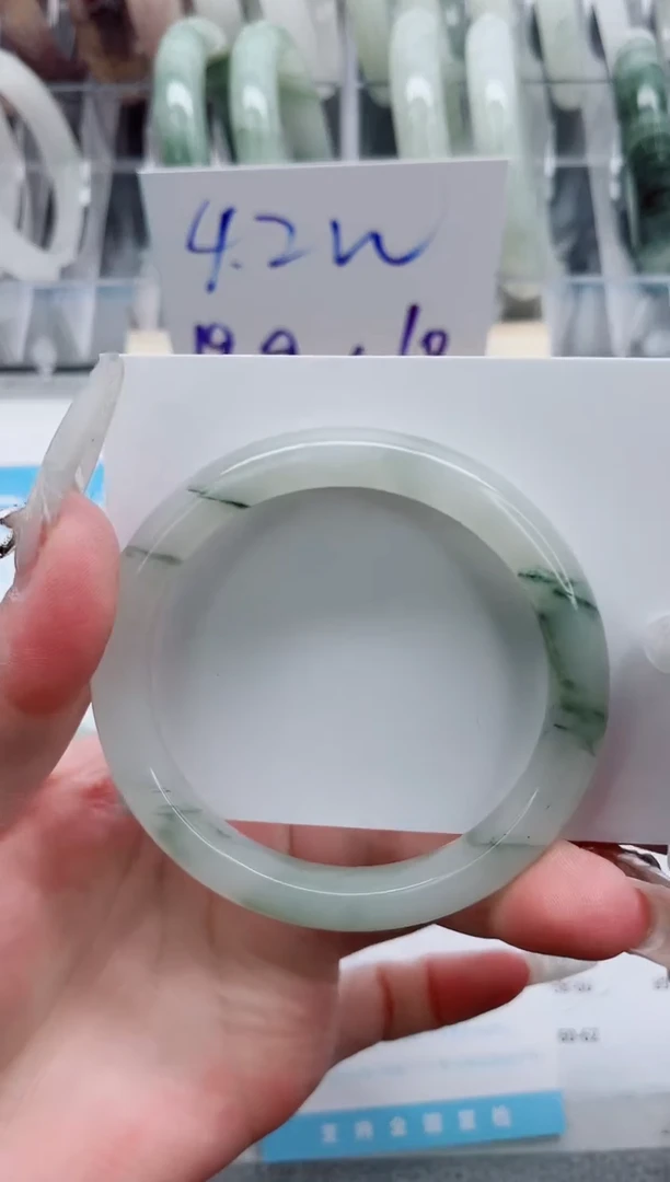 【闪购商品】石英质玉手镯合金A145-57.1