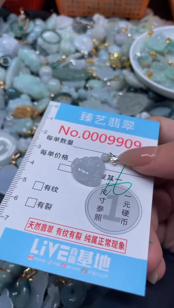 颈饰未镶嵌翡翠9909