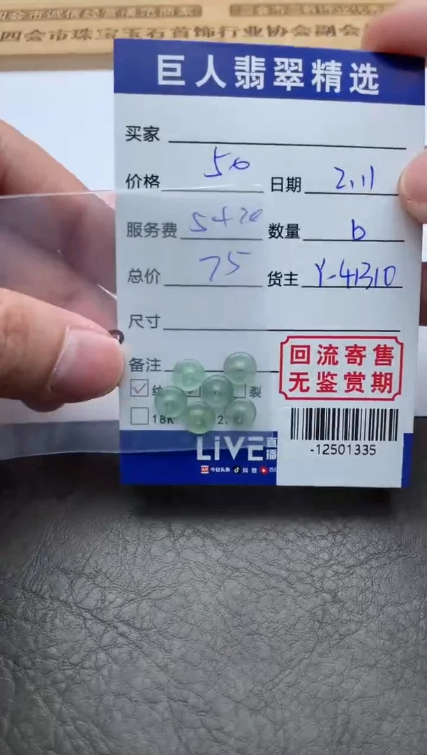 【闪购商品】翡翠颈饰未镶嵌多人-12501335