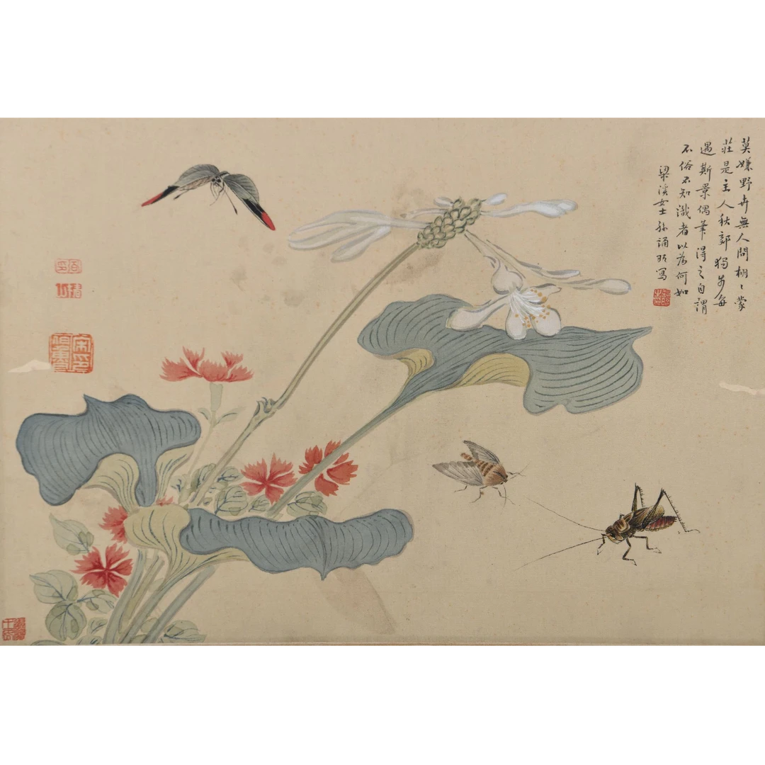 LOT.018佚名【山水】绢本镜片B0502-635预展