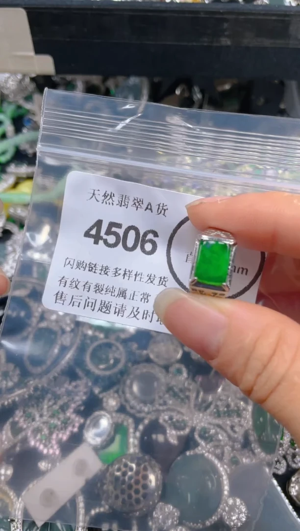 翡翠未镶嵌吊坠(不含链)4506