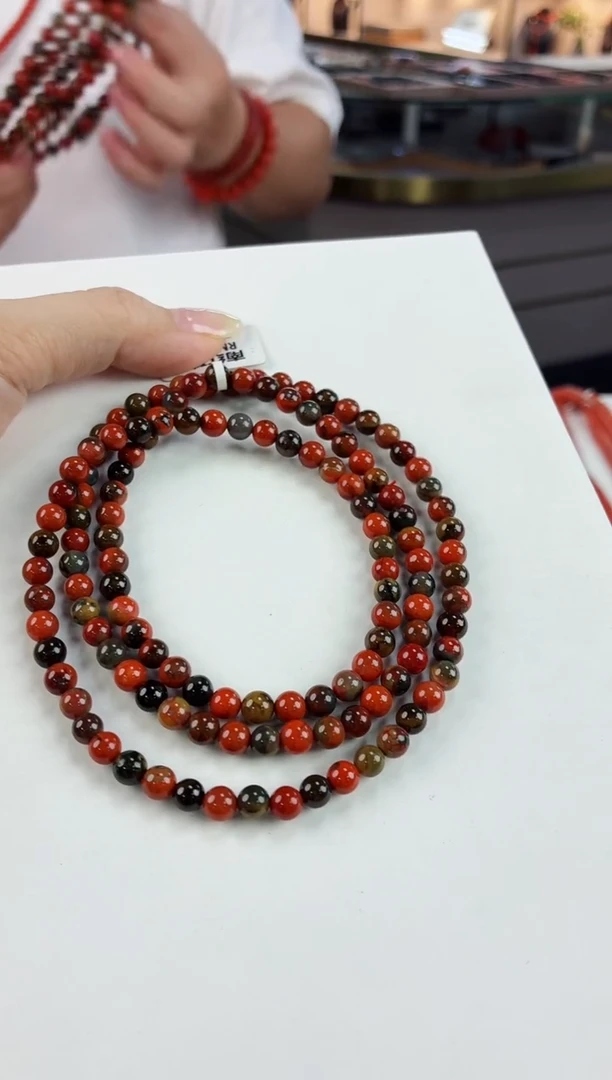 未镶嵌大山包包浆多圈5+南红玛瑙（多样式发其一）