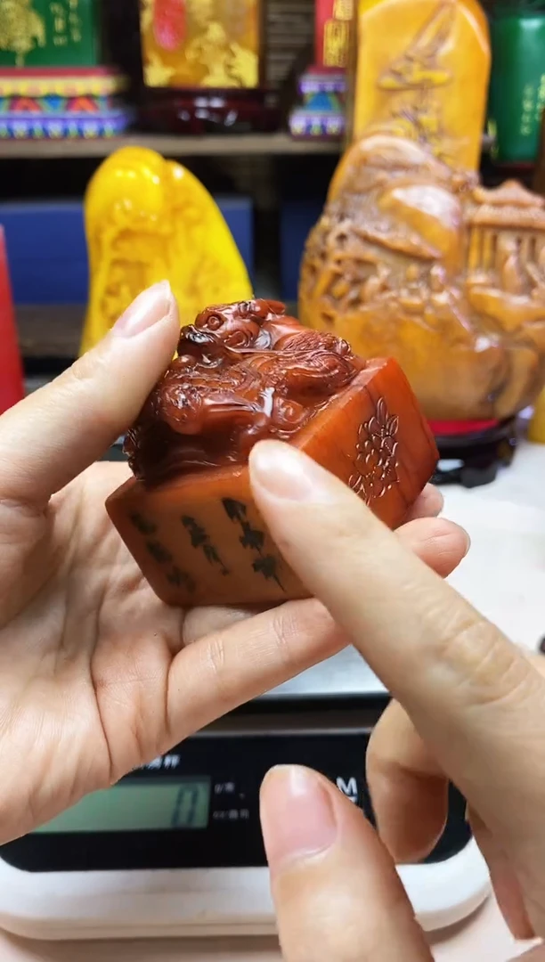 寿山石印石纯天然篆刻石料