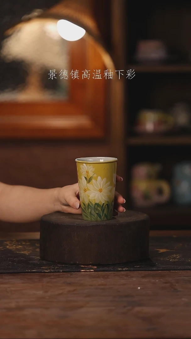 陶瓷景德镇高温釉下手绘陶瓷143