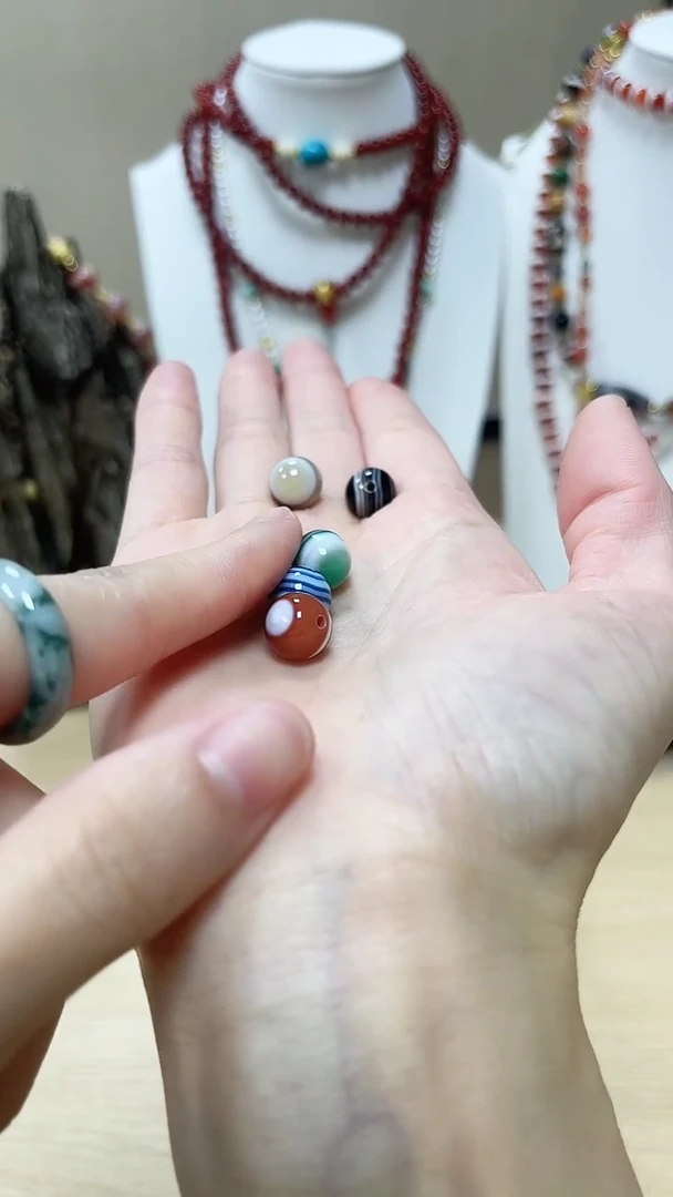 无非金属五路CC多彩单珠【多拍发不同】【不退换】