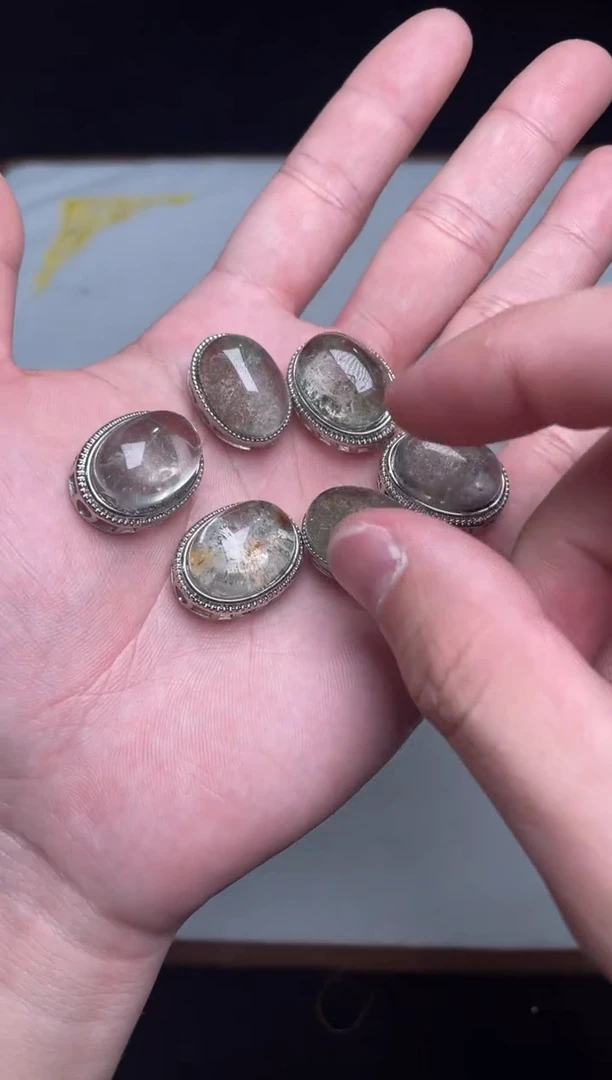 【闪购商品】水晶配饰未镶嵌双色幽灵盒子多样性发其一