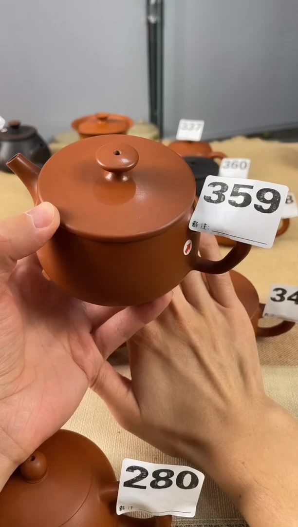 用****3 建水紫陶单壶瑕疵放漏/A 359