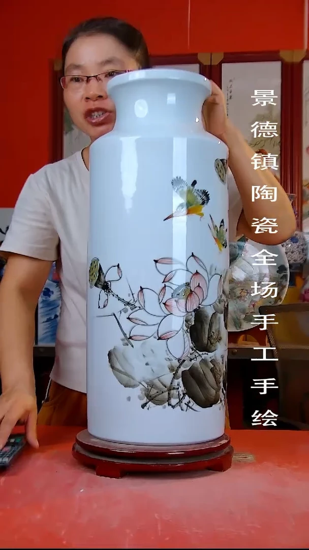 摆件景德镇陶瓷 全场手工手绘